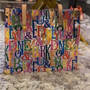 Dooney & Bourke Multicolor Logo Tote